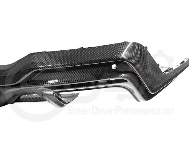 2024-UP FORD MUSTANG S650 | DARK HORSE STYLE REAR BUMPER DIFFUSER